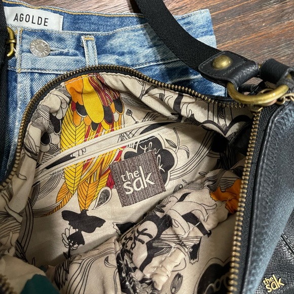 The Sak Crossbody Black Leather handbag - Picture 11 of 15